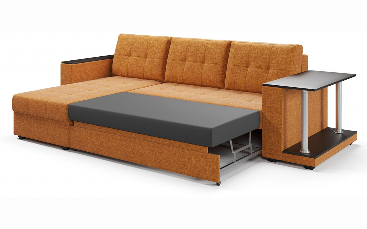 Gupan Диван-кровать угловой со столом Атланта 1 Классик фото 20